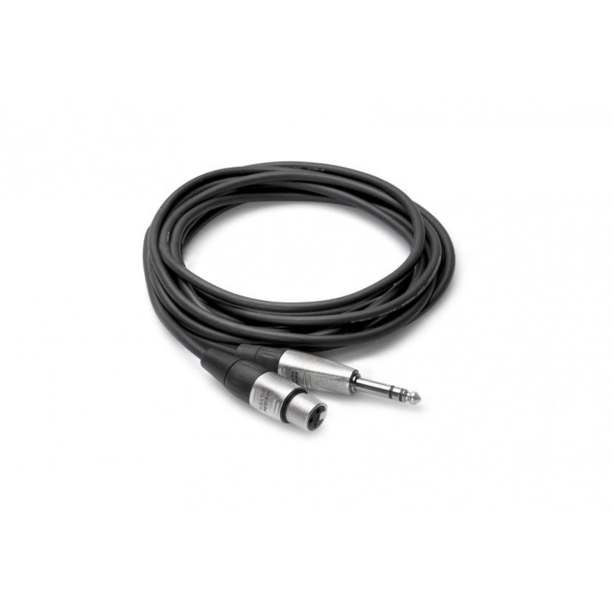 Hosa Balanced Interconnect XLR3F to 1/4in TRS Pro Series HXS