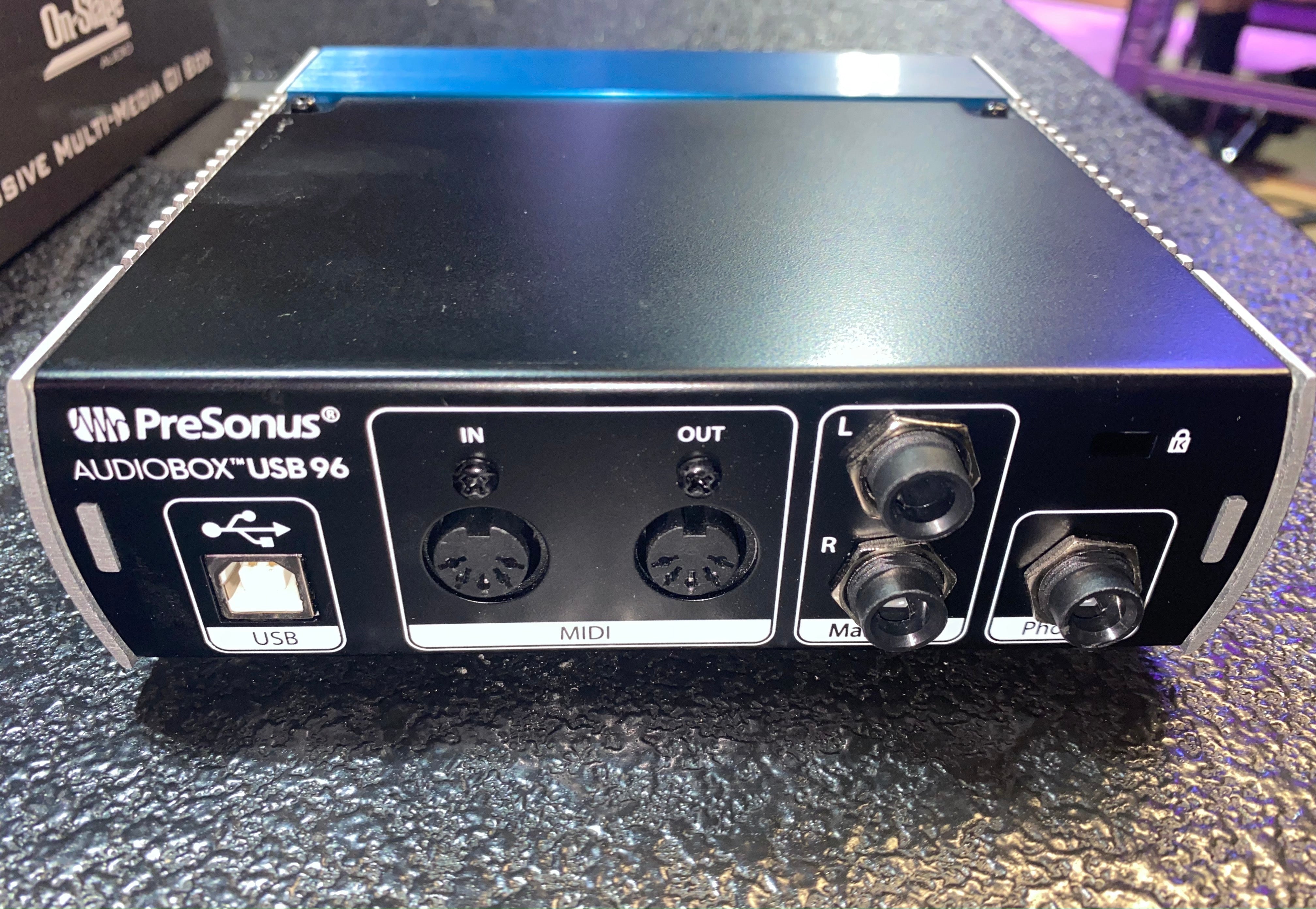 OB PreSonus AudioBox USB 96