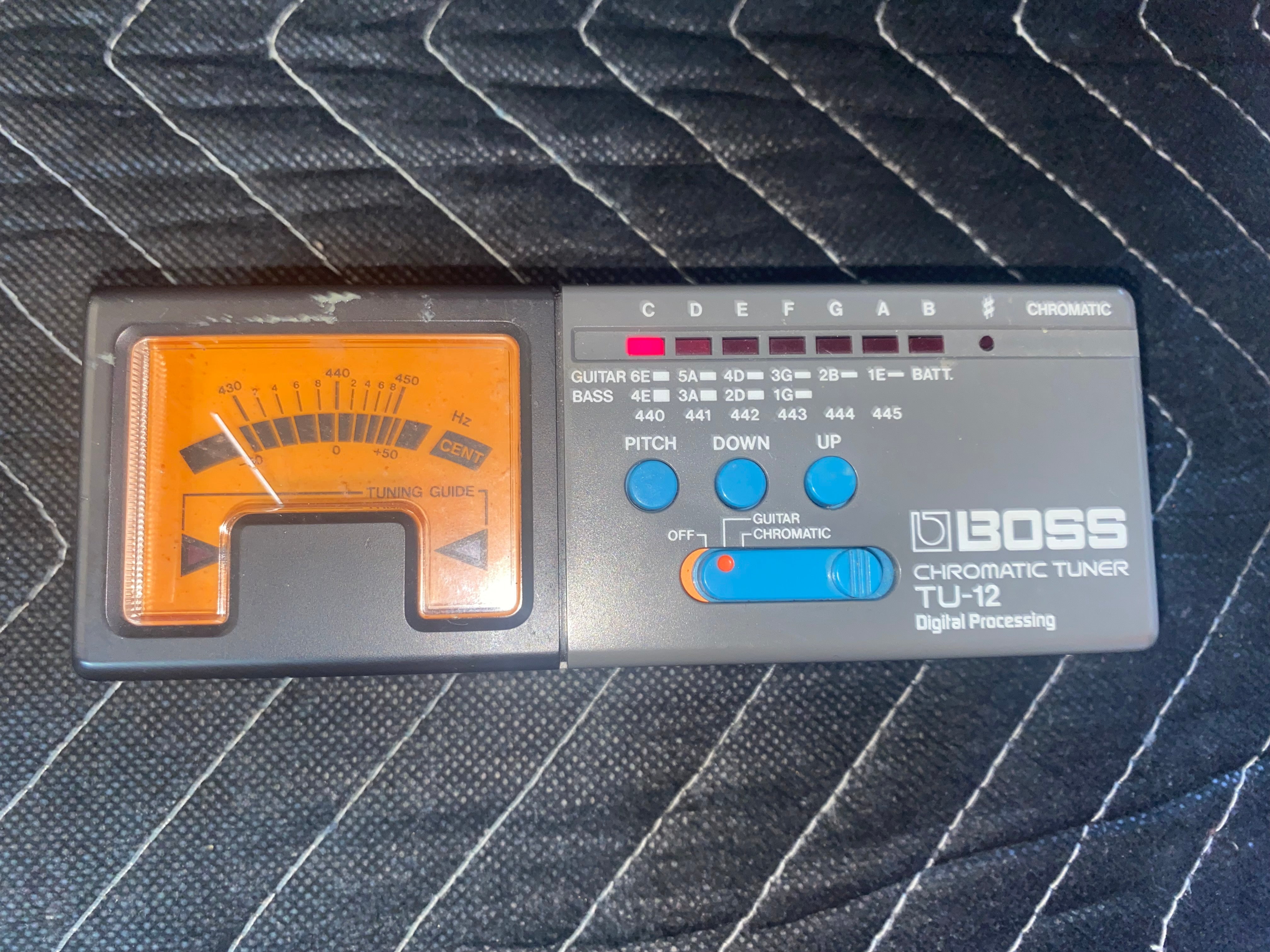 Used Boss Chromatic Tuner TU-12