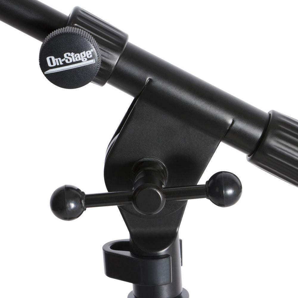 On-Stage Heavy-Duty Bass Drum Boom Stand Combo Mic Stand MS7920B