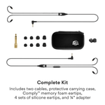 Load image into Gallery viewer, MEE Audio MX2 PRO Noise-Isolating Universal-Fit In-Ear Monitors
