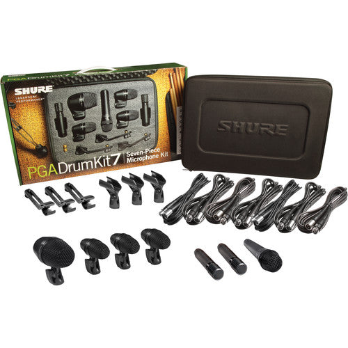 Shure PGADRUMKIT7 7-Piece Drum Microphone Kit