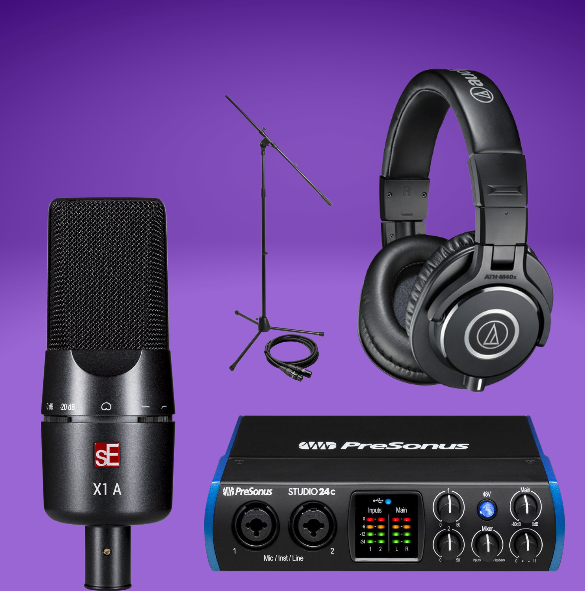 Studio Starter Recording Bundle